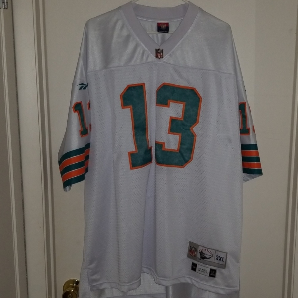 Reebok Dan Marino Miami Dolphins Jersey